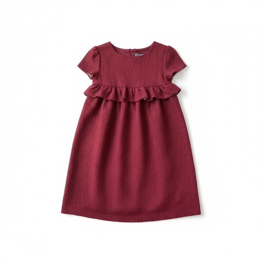 Zara Burgundy Kids Formal Dress